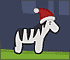 James the Christmas Zebra